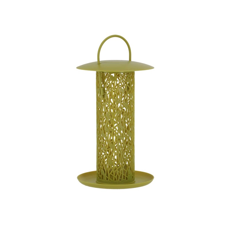 Esschert Design Best for Birds Silo Nut Holder with Chiffchaff