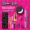 Revlon x Barbie Mini Tweezer Set, Stainless Steel Hair Removal