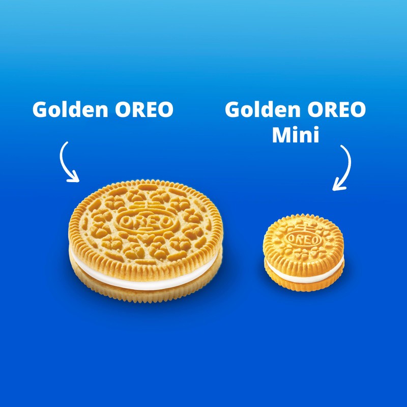 OREO Minis Golden Sandwich Cookies, 3 oz