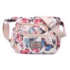 ModaZeal Women Cross-body Bags, Multi-Pocket Shoulder Bags Floral Messenger Bag