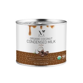 Mementa Organic Coconut Condensed Milk, Coffee - 9.01 Ounce (Pack of 3)