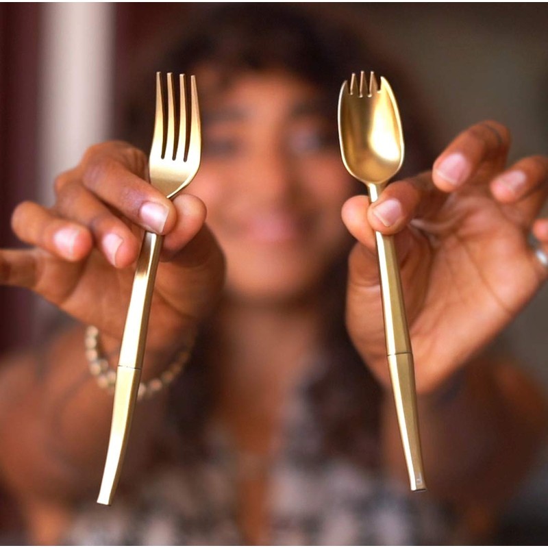 FinalFork Collapsible, Portable, Reusable Metal Fork with Travel Case |