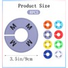 8 PCS Clothing Rack Dividers, Clothing Size Dividers in 8