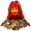 Stratagem King's Coffers 60 Assorted Fantasy Coins - Real Metal