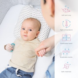 2X Jersey 100% Cotton Fitted Sheet for 90 x 55 cm Baby Bedside Crib Mattress (Cream)