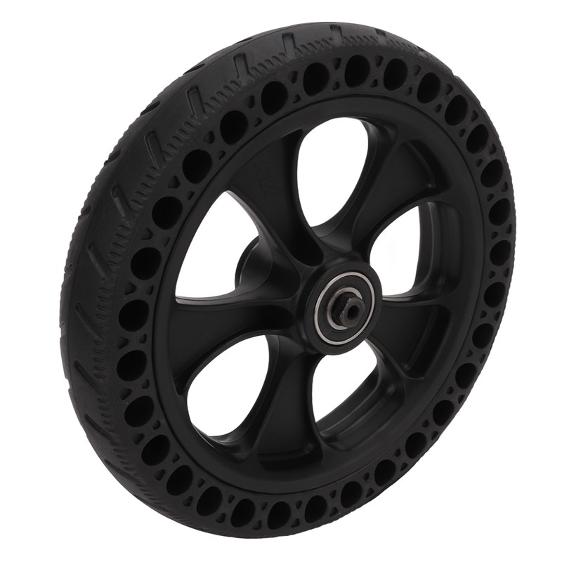 Electric Scooter Solid Rear Wheel Tire Assembly With Wheel Hub