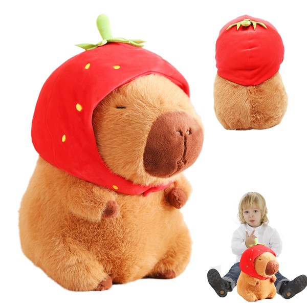 BSNRDX Capybara Plush Toy, 23 cm Capybara Cuddly Toy with