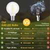 Mlambert G40 LED Replacement Light Bulbs for String Lights, Dimmable