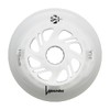Luminous LED Outdoor Inline Wheels 110mm 85a 3 Pack (White)