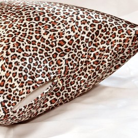 TAOSON Silky Soft Satin Body Pillow Cover Pillowcase Pillow Protector Cushion Cover with Zippers (21"x54",White)