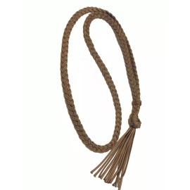 Tiffany's Braided Tack Neck Rope Bridleless Riding Horse Tack Walnut Brown Neck Rope