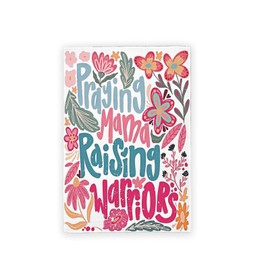 YTRGI Boho Floral Mama Christian Kitchen Towels, Christian for Mom Dish Tea Towels for Kitchen, Praying Mama Raising Warriors Decorative Hand Towels for Bathroom, 16x24 Inch