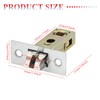 CHEERYMAGIC Tubular Latch, 45mm Internal Door Lock Tubular Mortice Latches