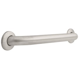 DELTA FAUCET 40118-SS Bath-and-Shower-Grab-Bars, 18", Stainless