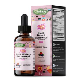 Q'ankyaq Detox Cleanse for Kids Liquid Drops, Natural Detox Support, Gut & Immune Support, Wormwood Black Walnut Clove Cleanse, Kid-Friendly Liquid Detox, Gentle & Natural & Sweet-Tasting