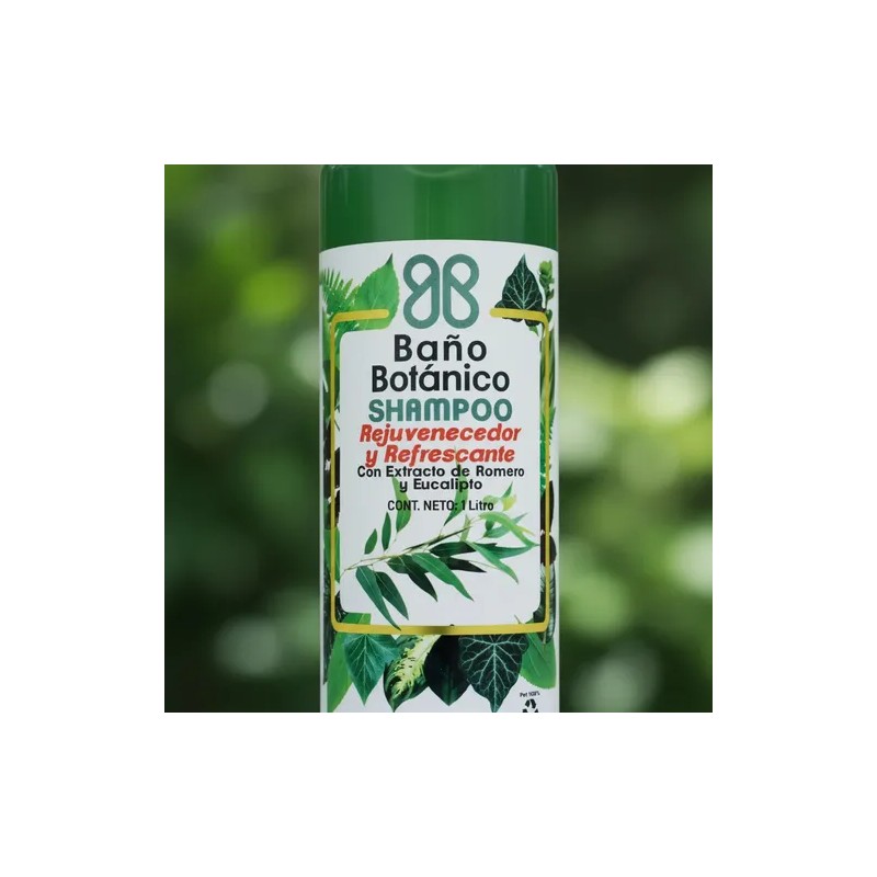 Shampoo Baño Botanico Eucalipto/romero Rejuvenecedor 1 Lt