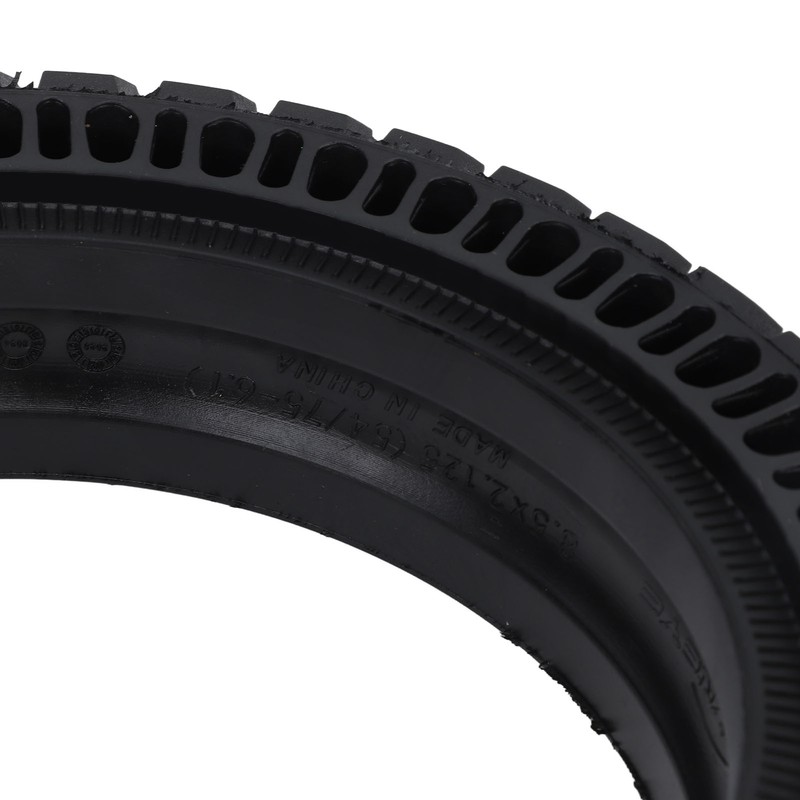 8.5x2.125inch Solid Tire Rubber Replacement Wheel Honeycomb Strong Grip Pattern