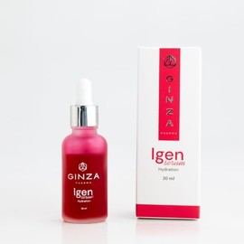 IGEN Serum Hidratante Facial 30 ml | Con Ácido Hialurónico, Colágeno y Vitaminas B | Suero Antiarrugas, Mejora la Elasticidad y Repara Cicatrices | Gi