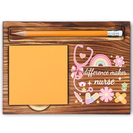Nurse Appreciation Gifts for Women Mentor, Nurse Thank You Gifts for Her, Nurse Graduation Gifts for Women Sister, Nurse Gifts for Nurses Week Office Home Self-Stick Note Pad Holders-LBB18