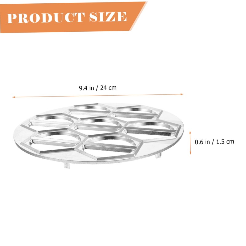 TOVINANNA Aluminium Pelmeni Maker Dumpling Mould Practical Dumpling Maker for