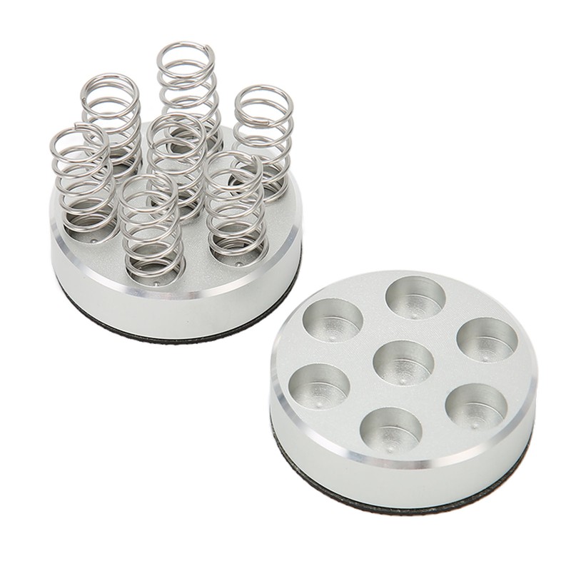 4Pcs Spring Speaker Spikes Isolation Stand Aluminum Alloy Spring Speaker