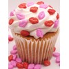 NCS Red and Pink Lips Edible Candy Sprinkles, 8 ounces