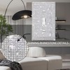 Gaocai Shiny Silver Rhinestones Wall Plates Light Switch Cover Plate