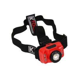 K Tool International 73365 LED Headlamp Work Light for Garages, Repair Shops, and DIY, Rechargeable, 260 Lumens, 180 Degree Rotation, IP65 Water Resistance, Magnetic Base, 2 Modes, 1800 MAH Battery