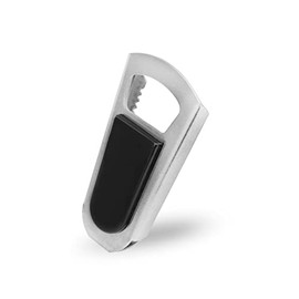 Fackelmann Flaschenöffner Metall Silber