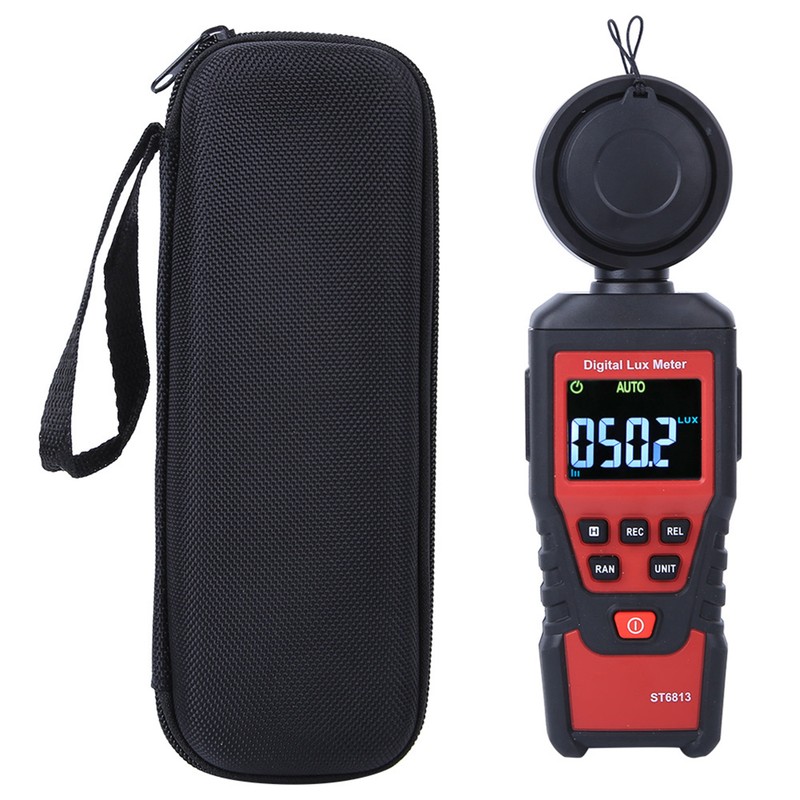 ST6813 Portable Digital LCD Light Illuminance Meter Photometer Illuminometer Instrument