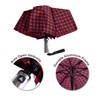 Nollia Windproof Automatic Travel Umbrella, Compact Portable with Reinforced Ribs