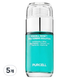 Purcell Pixel Biome Vita Toning Solution, 5 packs, 120ml / 퍼셀 픽셀바이옴 바이타 토닝 솔루션, 5개, 120ml