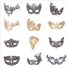 Masquerade Mask for Women Metal Mask Shiny Rhinestone Venetian Party