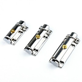 2-inch Round Deadbolt Lock with Auxiliary Key and Entryway Latch 2-inch - 1 Pack 10ea