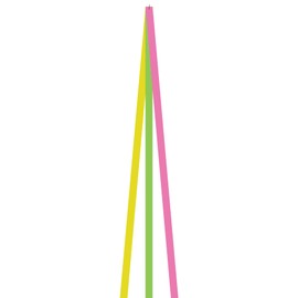 In the Breeze 3441 — 12' Pink, Green & Yellow Kite Tail