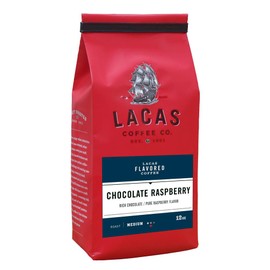 Lacas Coffee Company Flavored Coffee Chocolate Raspberry Whole Bean 12oz
