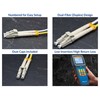 12 Meter Multimode Duplex Fiber Optic Cable (62.5/125) - LC