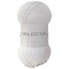 Cygnet 100% Cotton Knitting Yarn (White 2080)