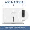 PLUSSEN Paper Towel Dispenser Wall Mount, Adhesive No Drilling Multifold