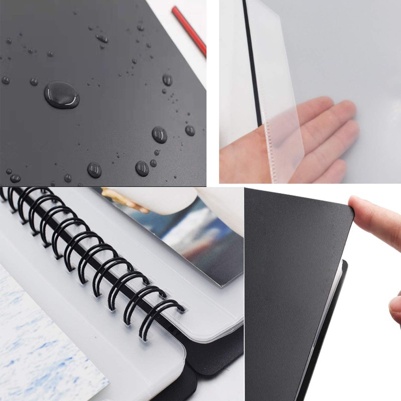 RAUYIVANY Music Folder, Sheet Music Folder, Office Folder, writable, Spiral