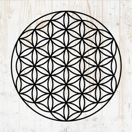 Sacred Geometry Shapes Wall Decals - Sacred Geometry Shapes Wall Stickers - Minimalistic Minimalist Silhouette - Car Window Tumbler Laptop Water Bottle Bedroom Room Home Kitchen Decor Decoration DWSV11888