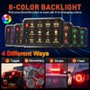 RGB 12 Gang Switch Panel, Momentary ON-Off Touch Switch Box