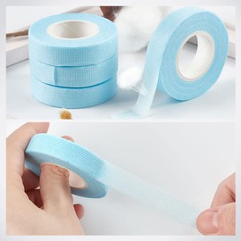 Lunamoon 6 Rolls of Eyelash Tape, Eyelash Extension Tape, Insulation, Micropore Lash Tape, Eyelash Tape for Eyelash Extension (Blue)