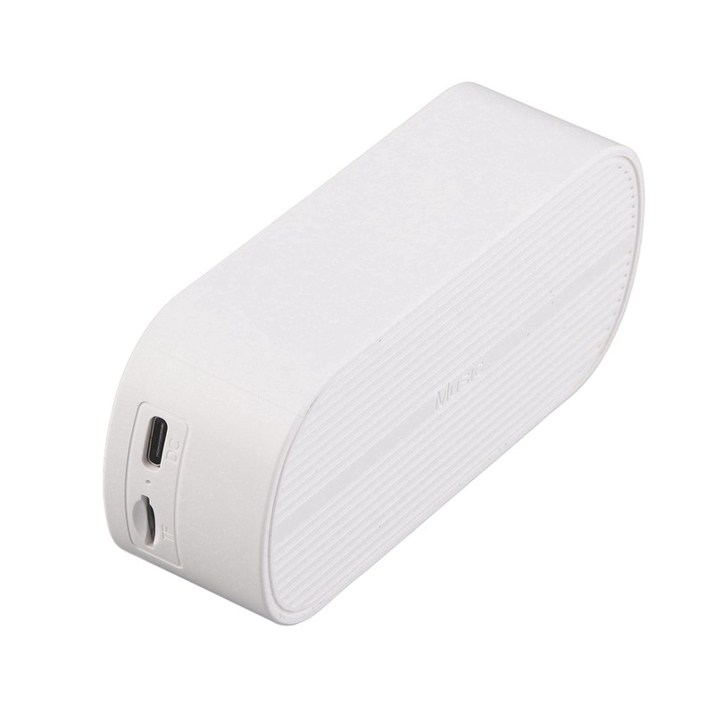 Digital Alarm Clock HIFI FM Radio Rechargeable Bluetooth 5.0 Speaker