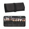 OCHEAL Makeup Brush Holder,Makeup Brush Organizer,Travel Makeup Brushes Bag Cosmetic Bags Pouch for Women Brushes Artist Eyebrow Pencil Case -Brushes Not included