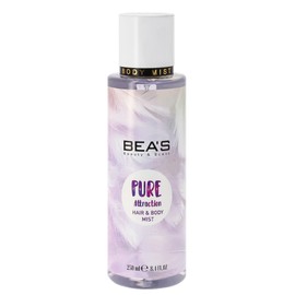 Bea's Hair & Body Fragrance Pure attraction scent, notes of jasmine, coconut, raspberry, floral scent, fruity scent, fresh scent, 8.4 oz FL