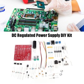 DC Circuit Board Power Supply Small Transistor,Adjustable Variable Power Supply Kit,DC Regulated DIY Kit Module Parts Stabilized Continuous Adjustable 0-30V 2mA-3A
