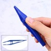 24 Pcs Disposable Plastic Tweezers - First Aid Forceps