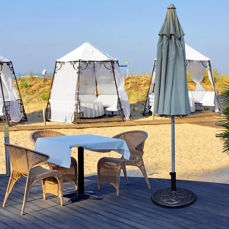 Ompinda Umbrella Stand Replacement Kits, 4 Pcs Garden Parasol Base