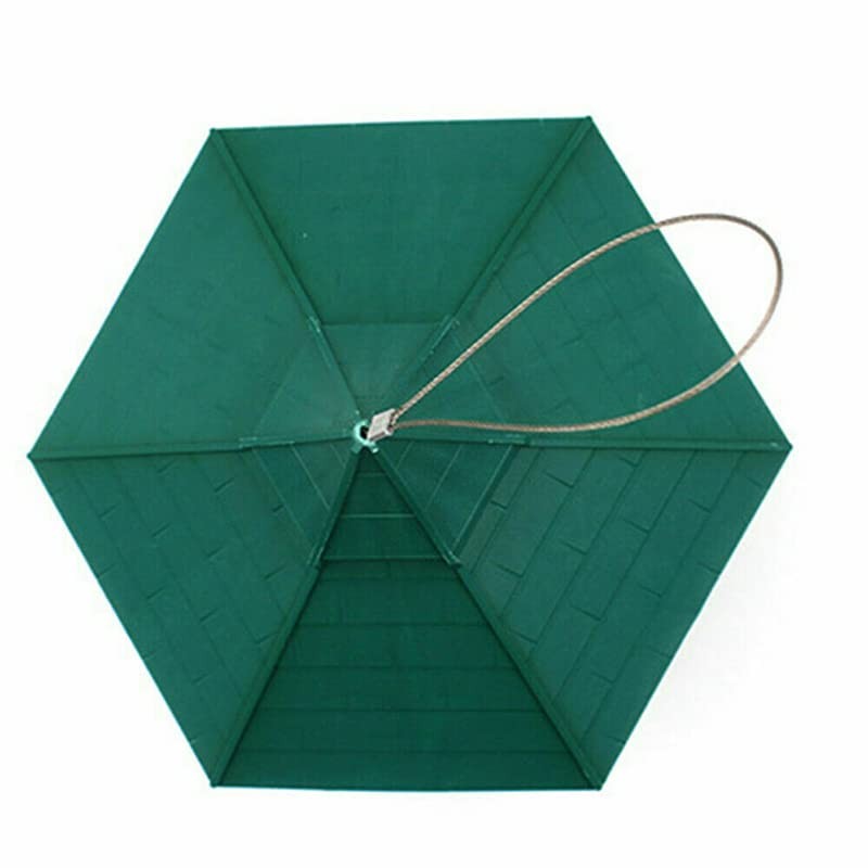 AIMALL Hanging Wild Bird Feeder, 7.48in x 9.05in Gazebo Shape